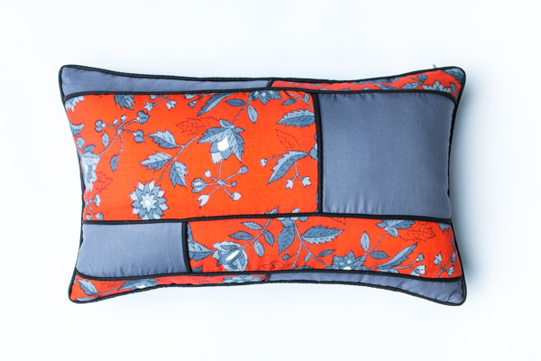 GREY GARDEN 3 HANDMADE CUSHION 30cm x 50cm
